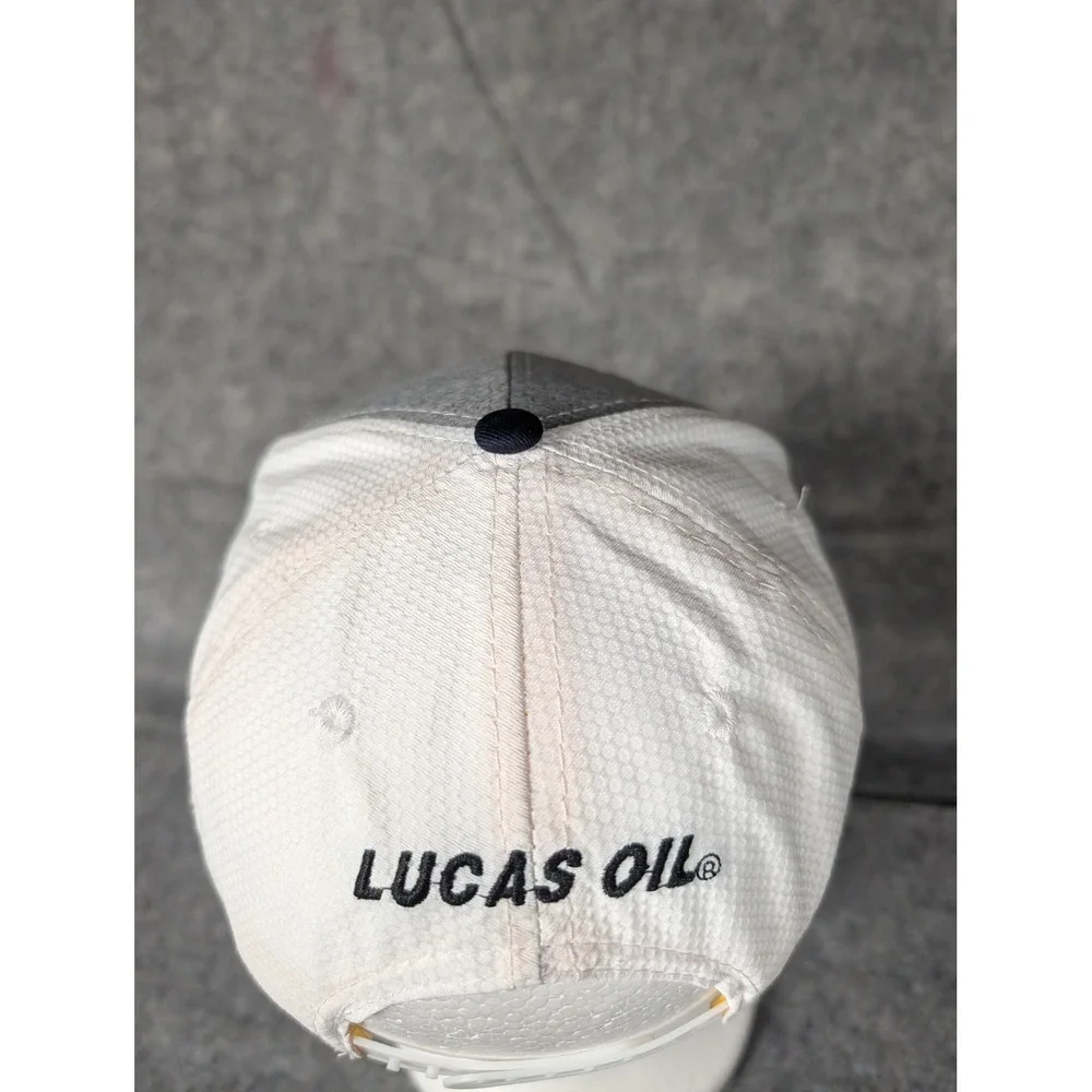 Indiana Pacers Lucas Oil Baseball Cap Snapback‎ Adult Adjustable Gray Navy